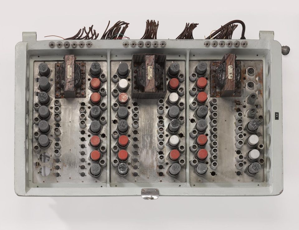 A logic board from a Ferranti Mark I computer, 1951.